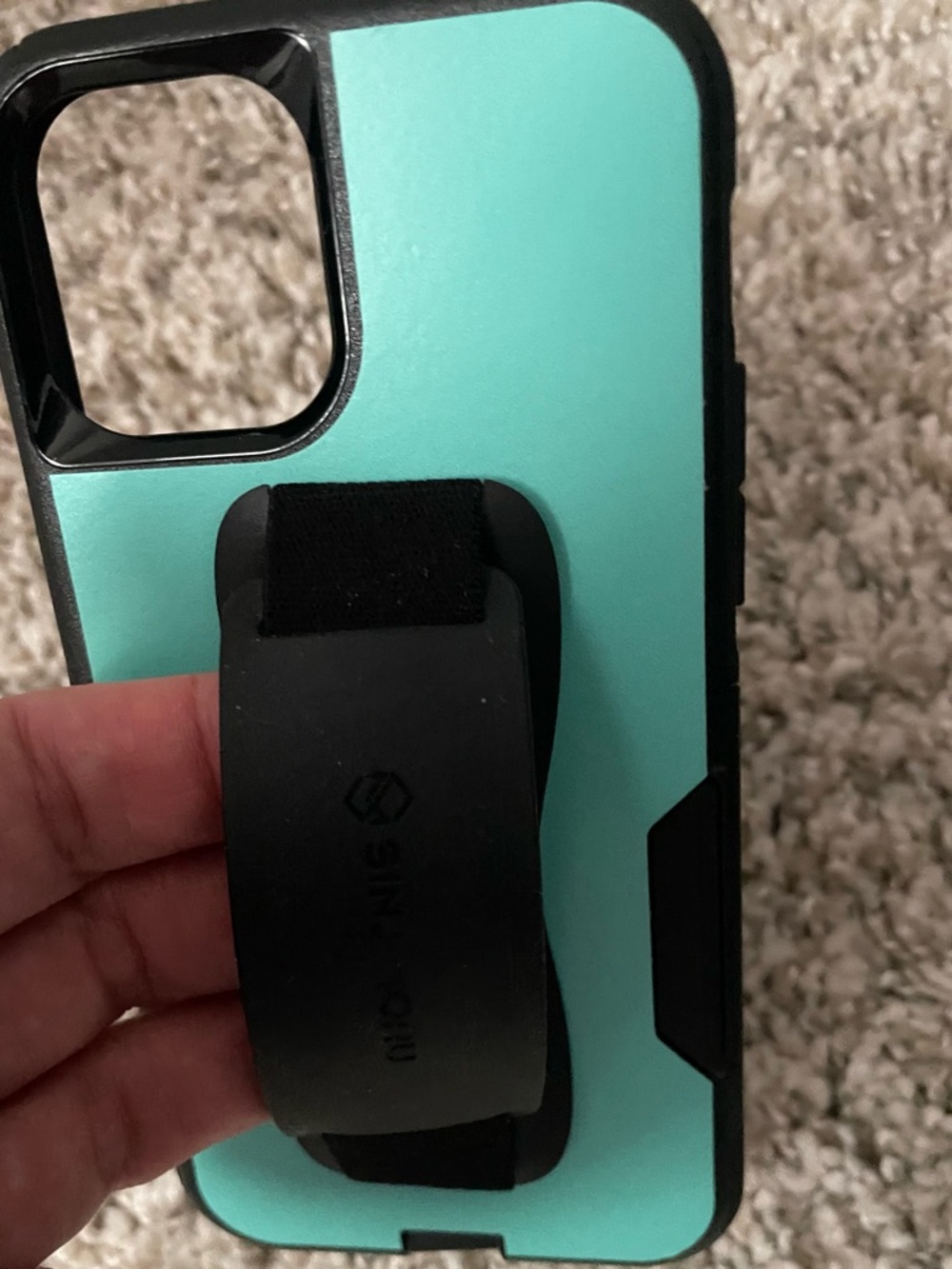 Otterbox Commuter iPhone 12 Protective Case with Clip - Teal - Picture 2 of 5